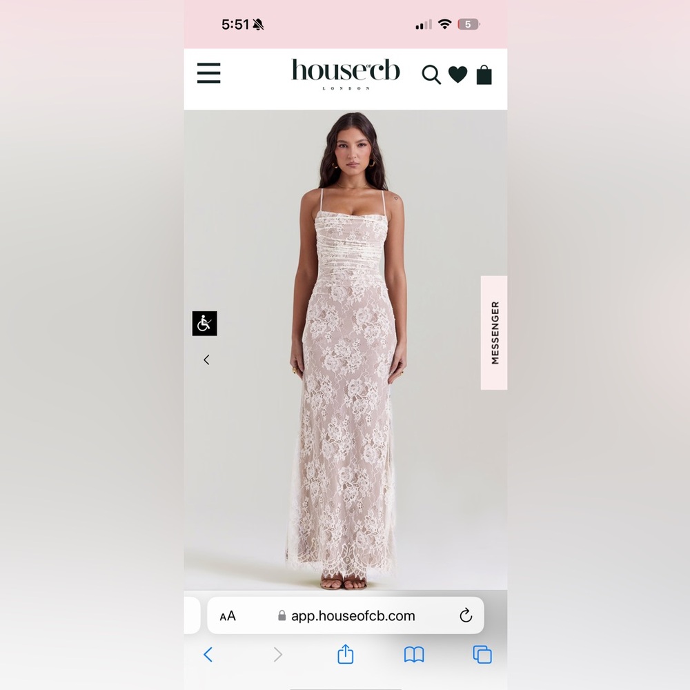 HOUSE OF CB ARTEMIS DRESS